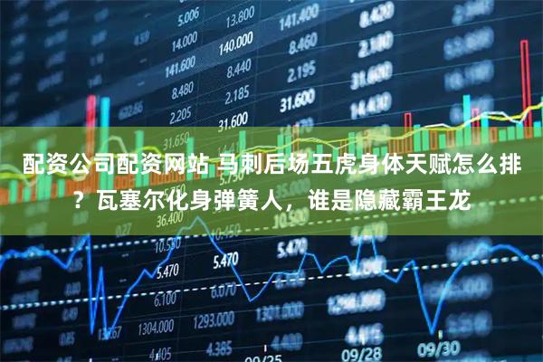 配资公司配资网站 马刺后场五虎身体天赋怎么排？瓦塞尔化身弹簧人，谁是隐藏霸王龙